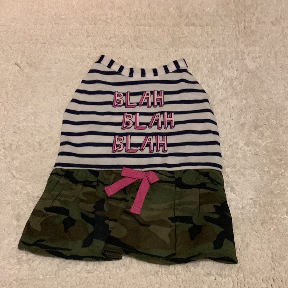 Top Paw Camo Dog Tutu Dress